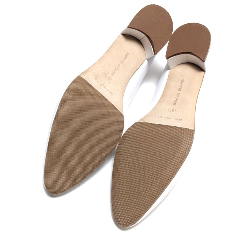 新品そっくりさん⭐マノロブラニクMANOLOBLAHNIK リストニー35.5白