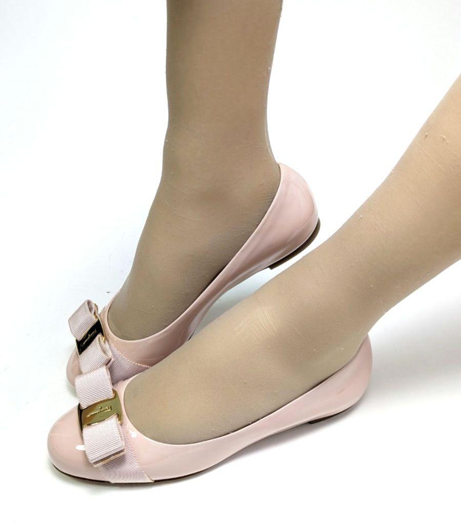 未使用さん♥フェラガモFerragamo ヴァリナ パンプス 5D ピンク