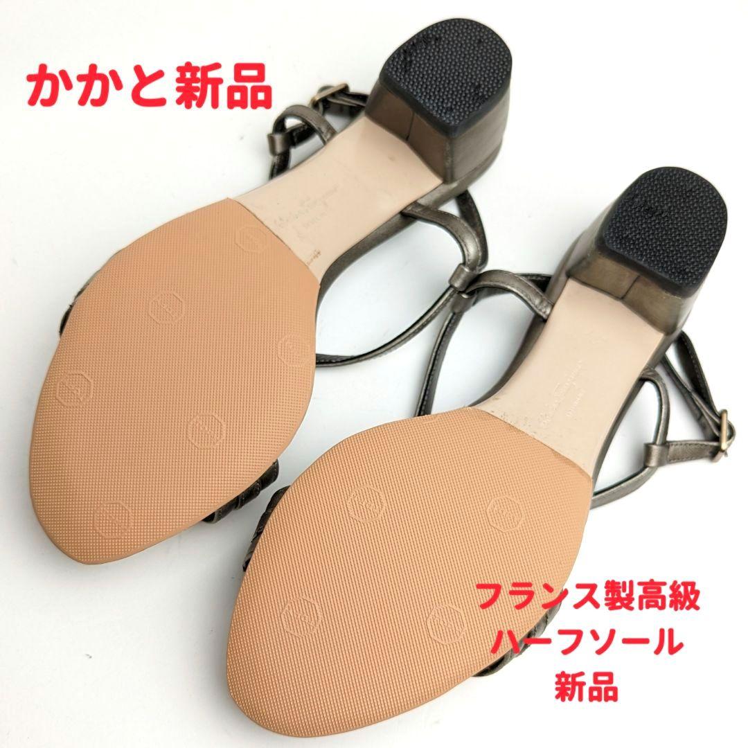 訳ありさん⭐フェラガモFerragamo ガンチーニ サンダル 7.5D