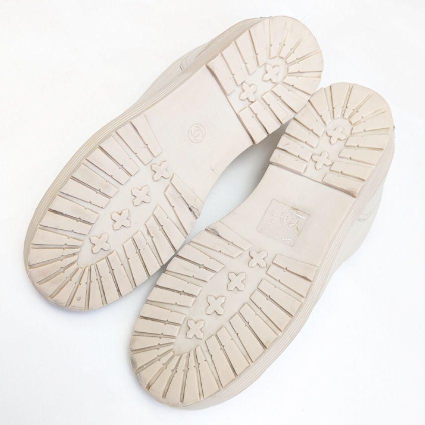 新品そっくりさん⭐CHANELシャネル ヴィンテージ スニーカー 37