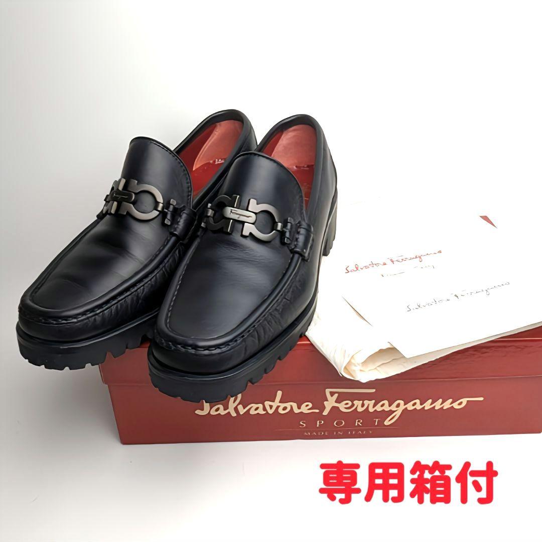新品そっくりさん⭐フェラガモFerragamo ガンチーニ ローファー 6D