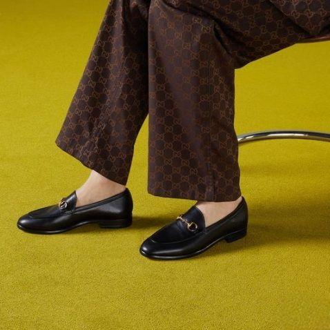 未使用さん♥GUCCIグッチ ホースビット ローファー 6C