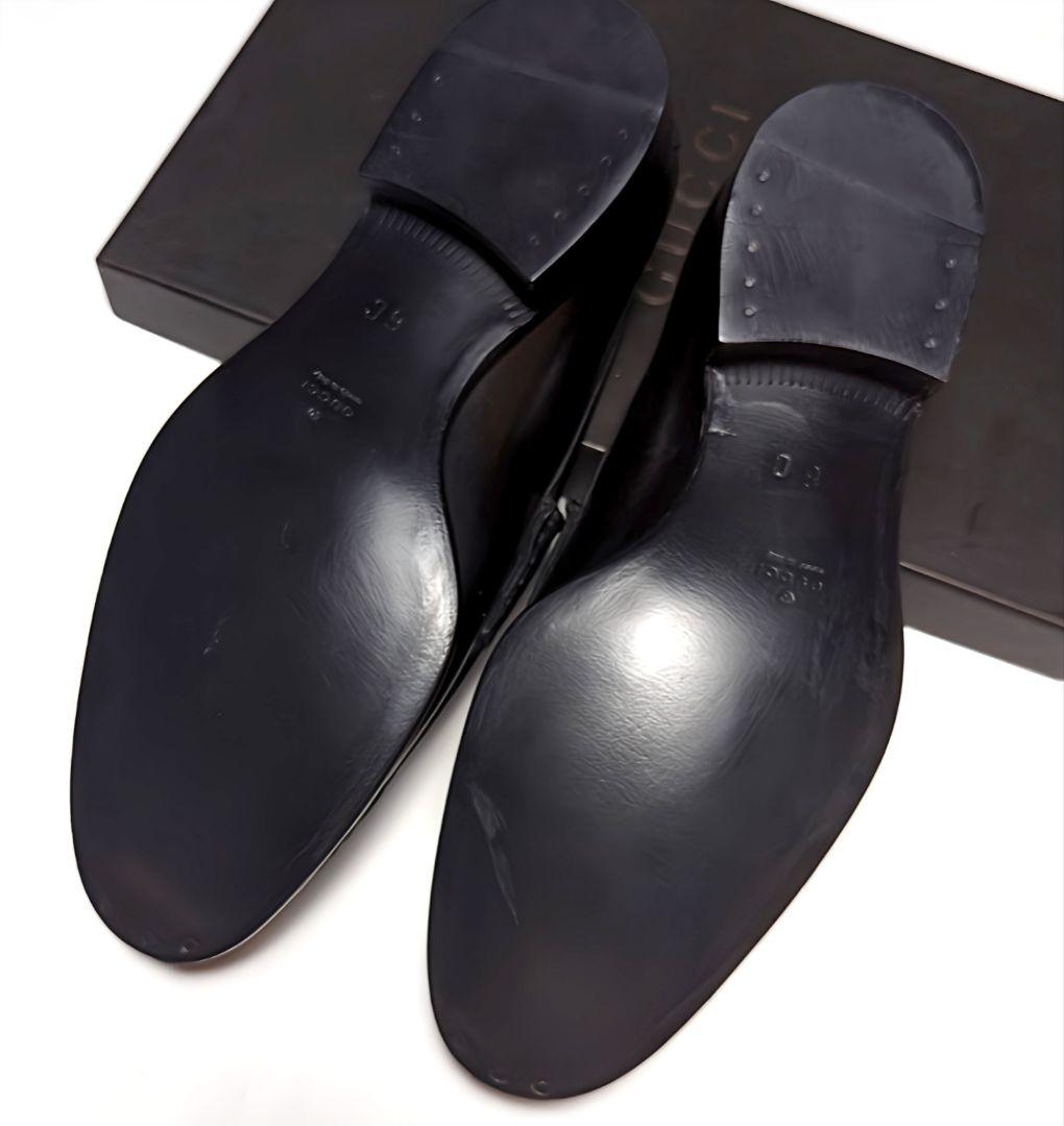 未使用さん♥GUCCIグッチ ホースビット ローファー 6C