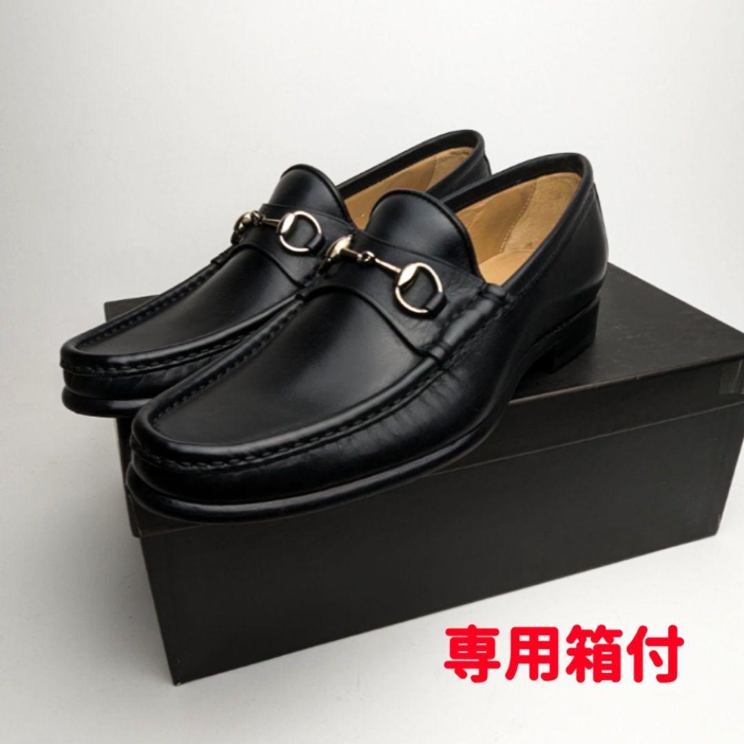 未使用さん♥GUCCIグッチ ホースビット ローファー 6C