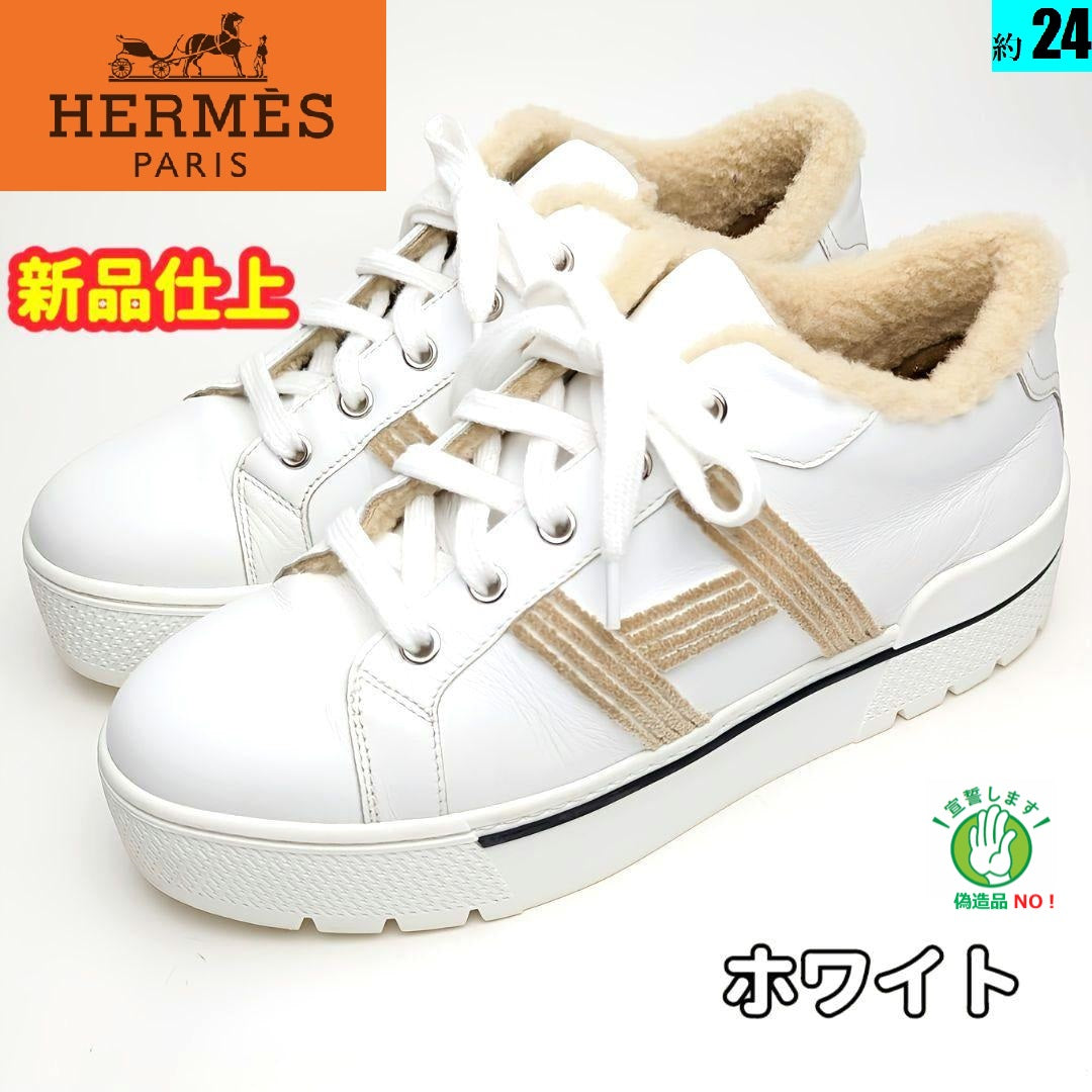 HERMESエルメス スニーカー 38 - スニーカー