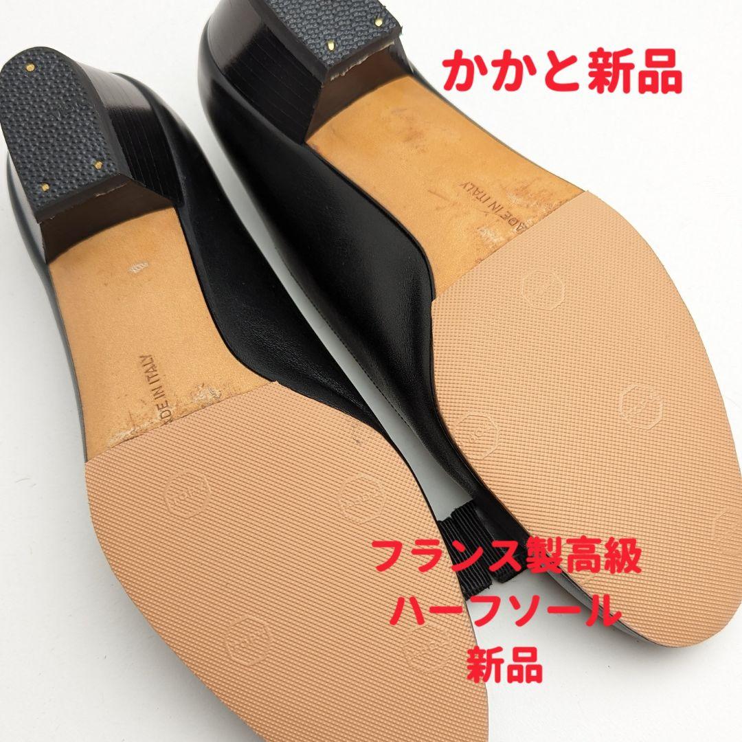 新品そっくりさん⭐フェラガモFerragamo ヴァラ 6C ブラック