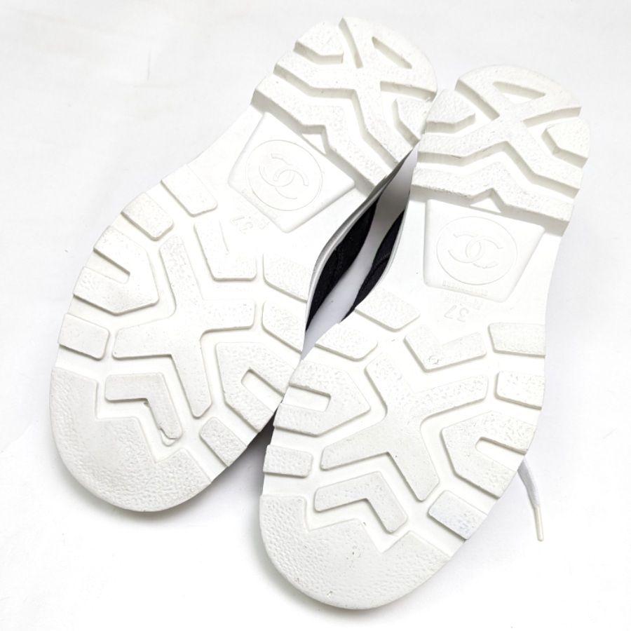 新品そっくりさん⭐CHANELシャネル ローカット ヴィンテージスニーカー37