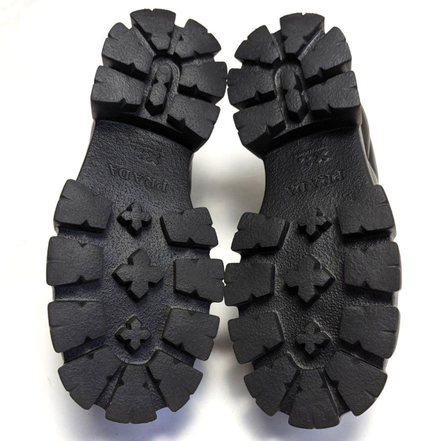 新品そっくりさん⭐PRADAプラダ モノリス ナッパレザー スニーカー 37