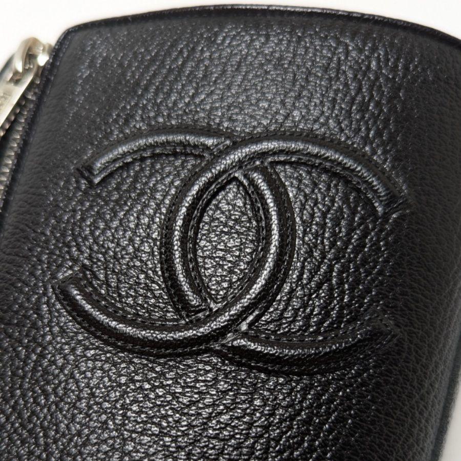 新品そっくりさん⭐CHANELシャネル CC サイドジップ ロングブーツ 36C