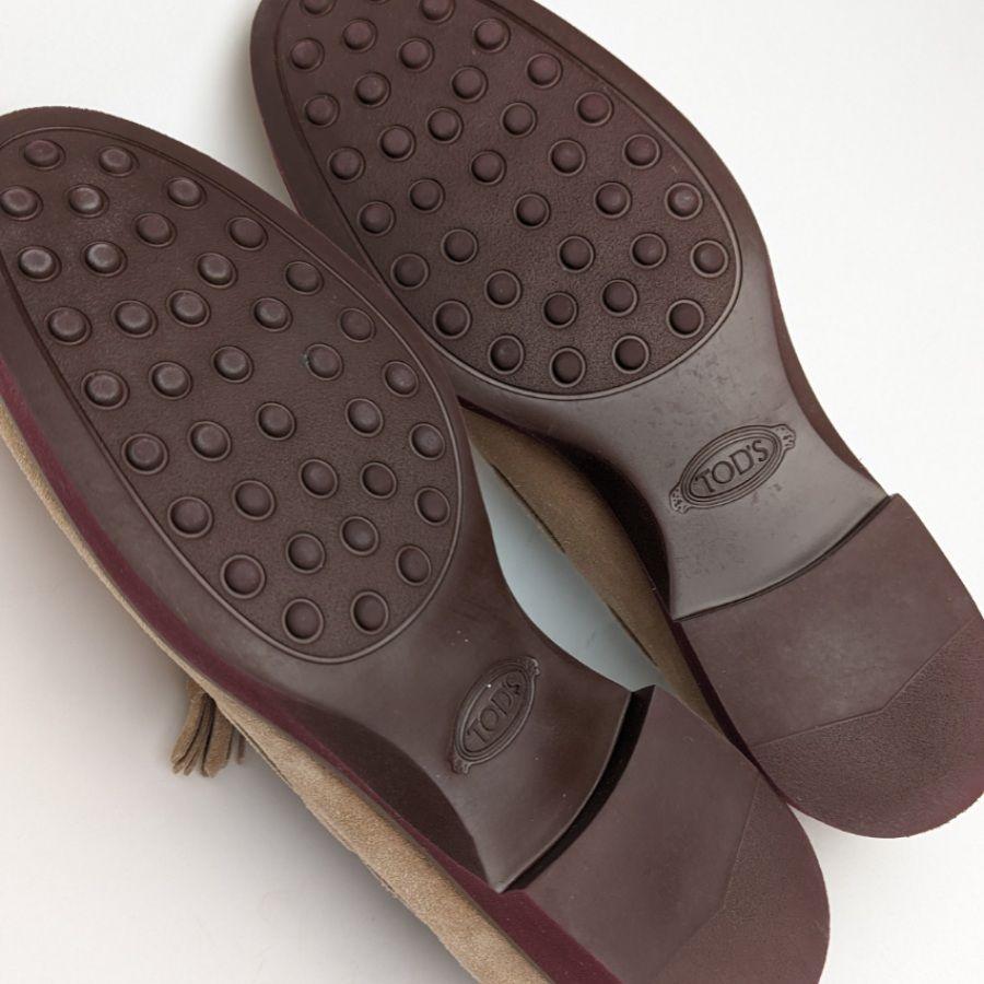 新品そっくりさん⭐トッズ TOD'S スエード ローファー パンプス 36