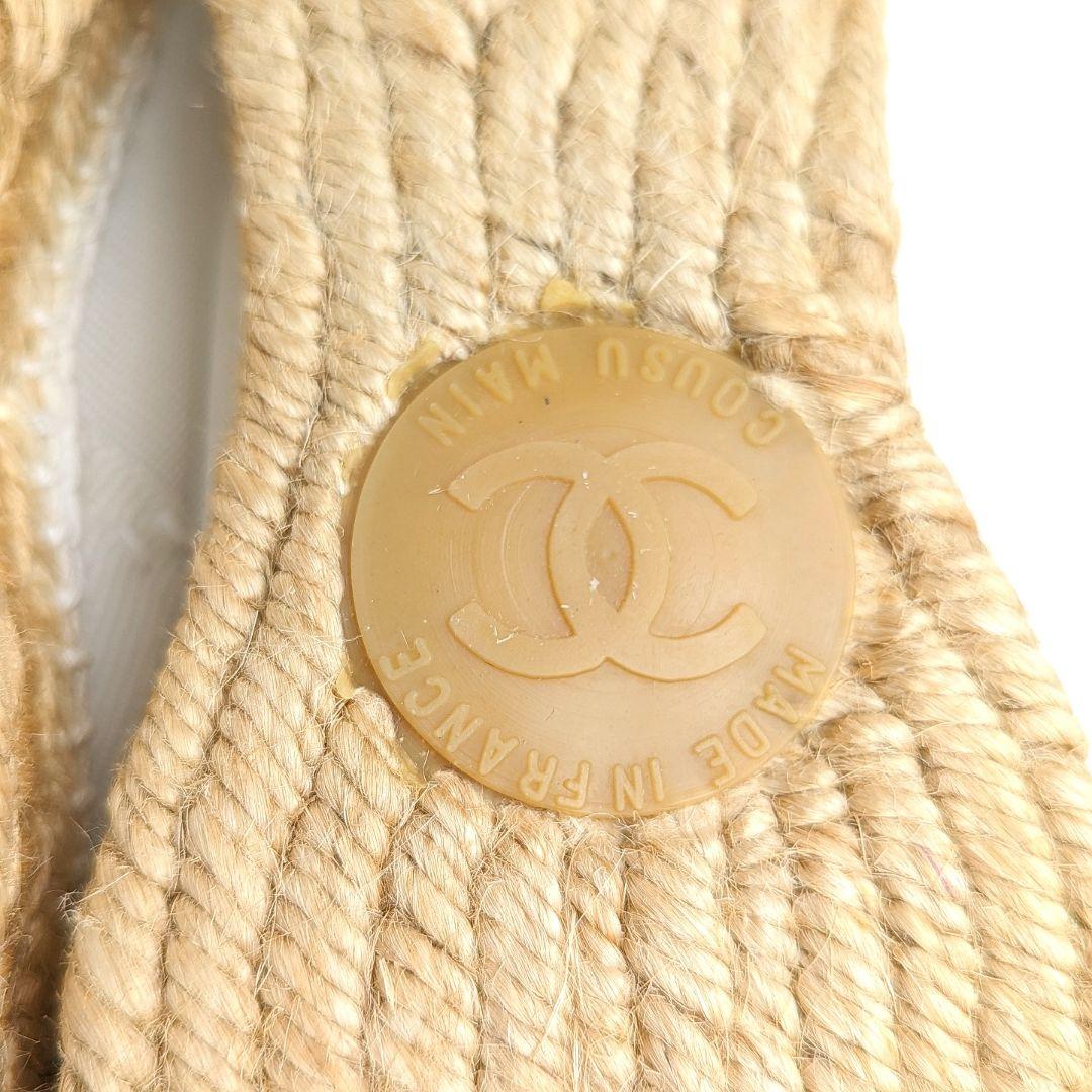 ピカピカ新品仕上⭐CHANELシャネル エスパドリーユ スニーカー 35