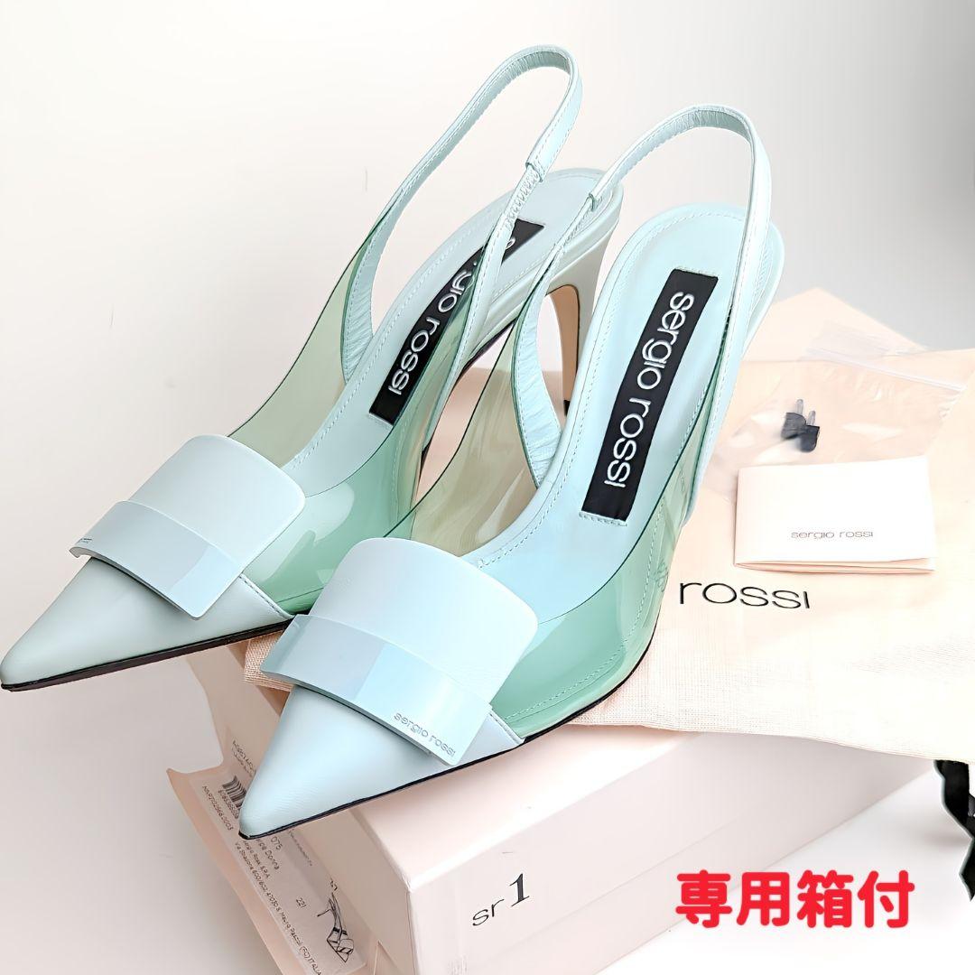 未使用美品❤ sergio rossi セルジオロッシ sr1 パンプス 37