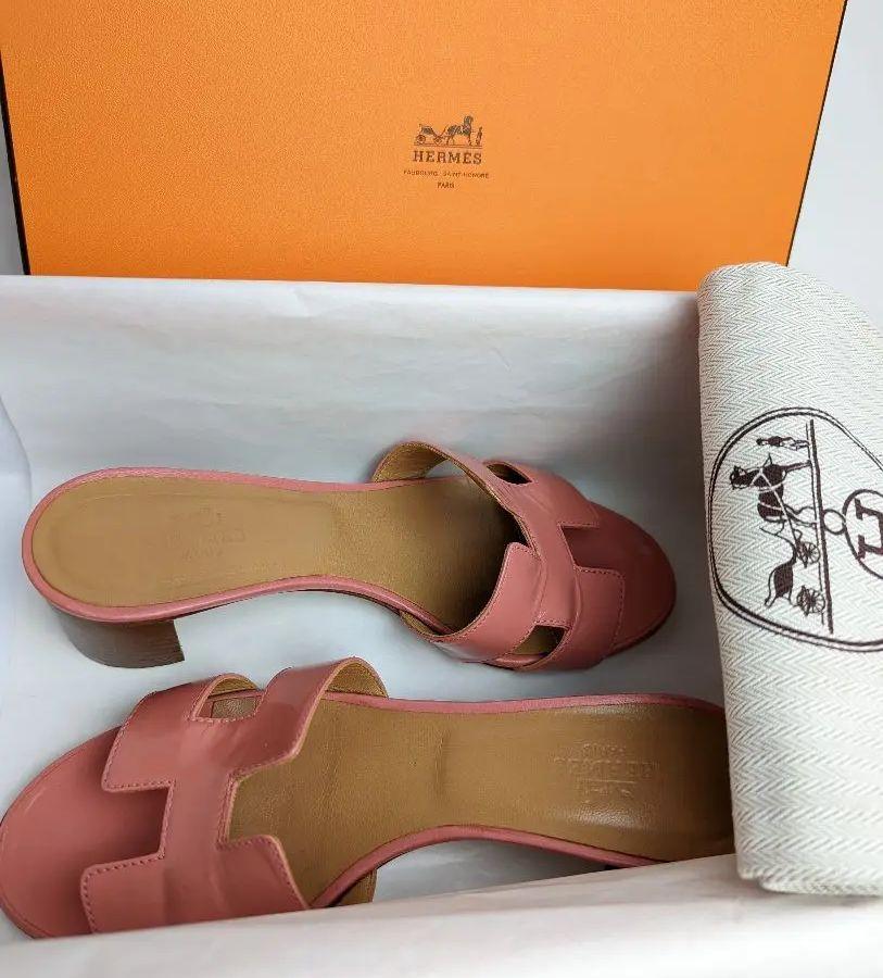 ピカピカ新品仕上⭐エルメスHERMESオアジスサンダルミュール 約22.5~23