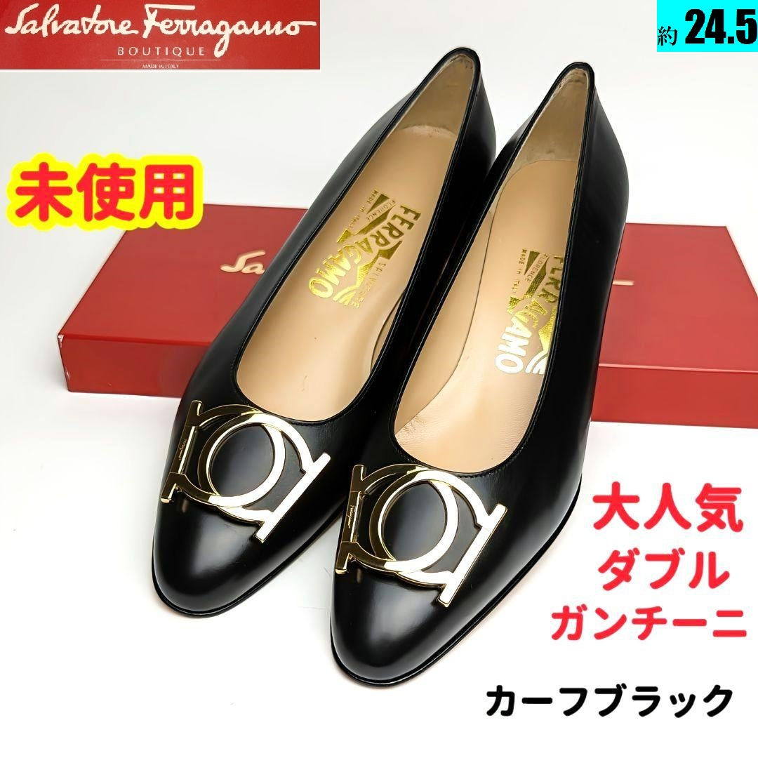 美品 Salvatore Ferragamo フェラガモ パンプス ガンチーニ | www