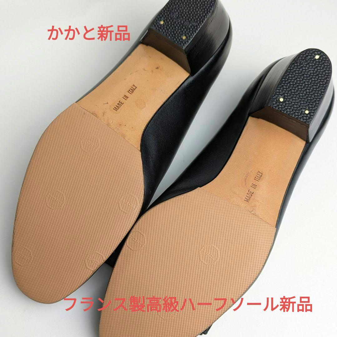 ピカピカ新品仕上⭐フェラガモFerragamo ヴァラ パンプス 6B
