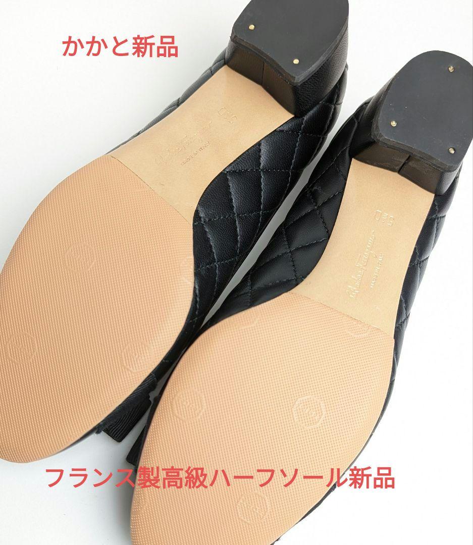 ピカピカ新品仕上⭐フェラガモFerragamo ヴァラ パンプス 5 1/2D