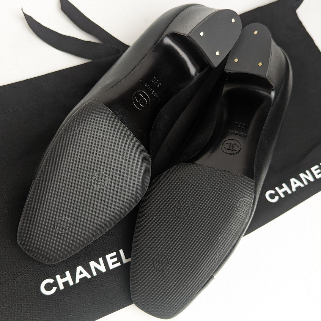 ピカピカ新品仕上⭐CHANELシャネル ココマークパンプス 36Cラム&パテント
