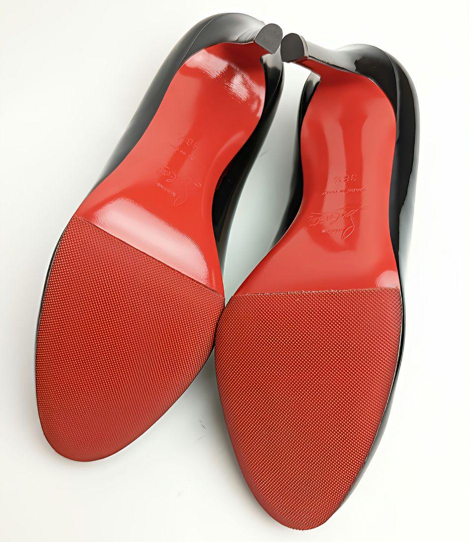 未使用同様美品♥クリスチャンルブタンLouboutinパンプス361/2