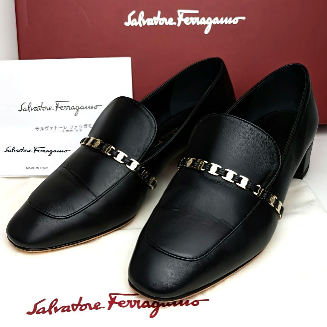 新品そっくりさん⭐フェラガモFerragamoTILOSヴァラローファー6D