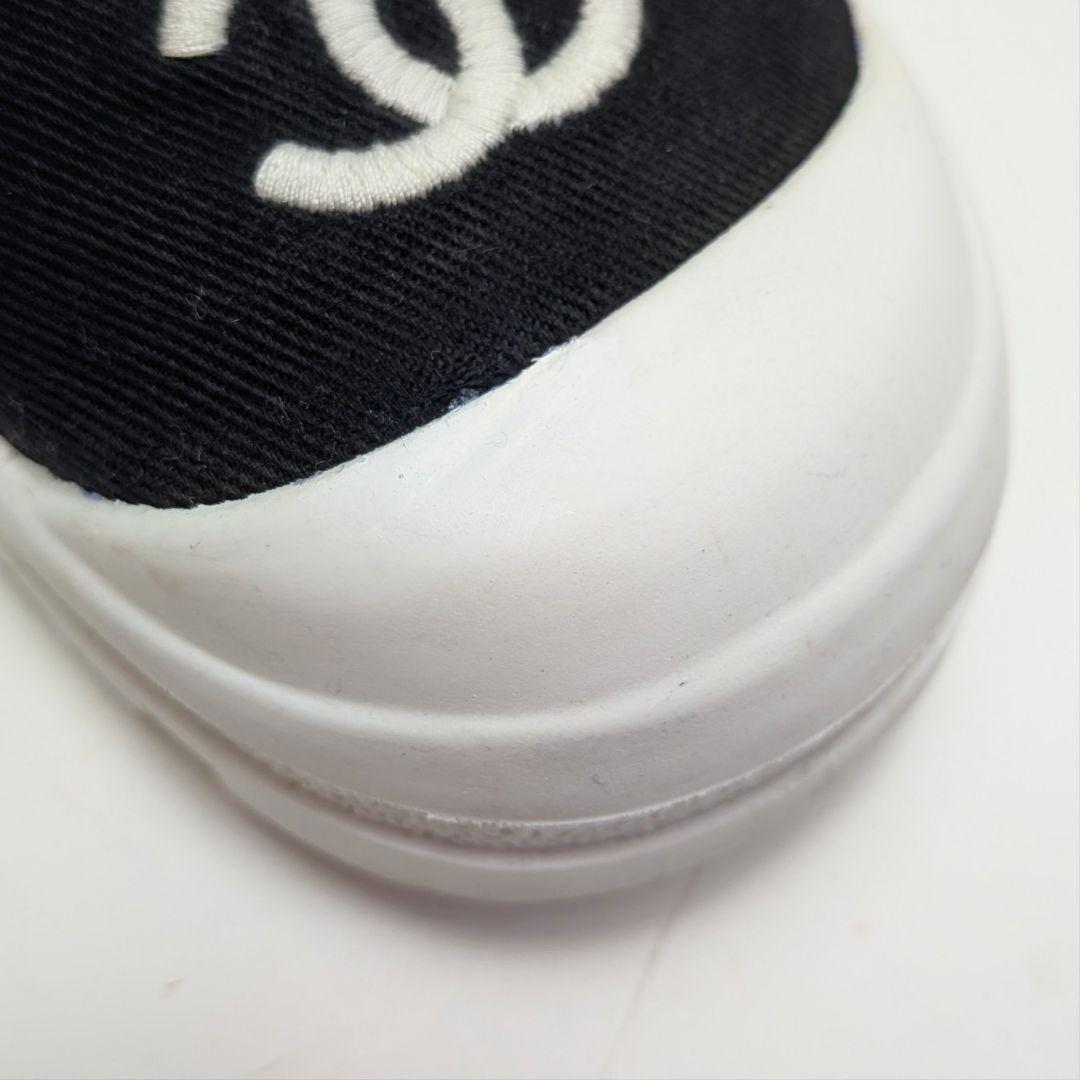 新品そっくりさん⭐CHANELシャネル　ローカット　ヴィンテージスニーカー36