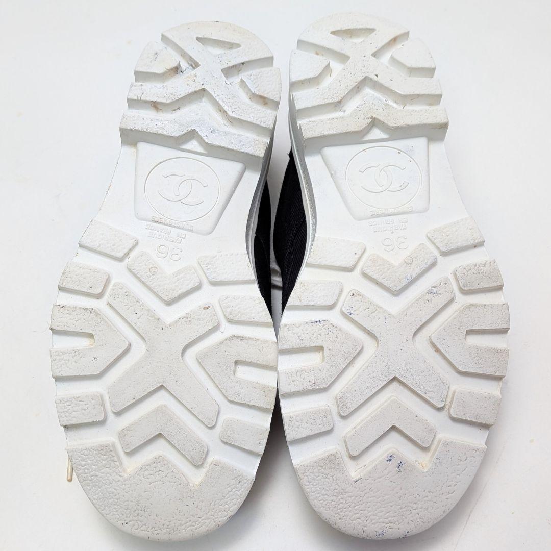 新品そっくりさん⭐CHANELシャネル　ローカット　ヴィンテージスニーカー36