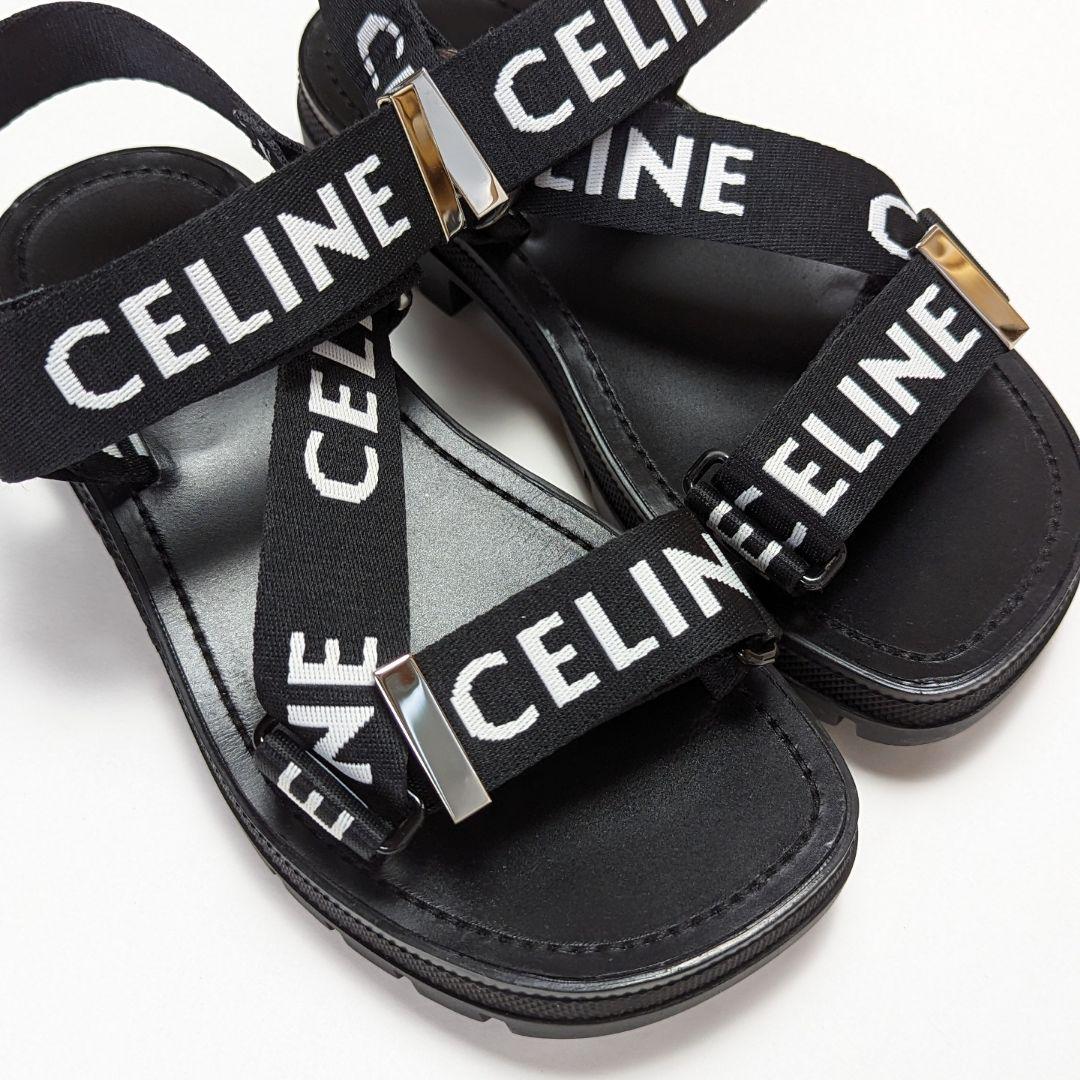 今週のお買い得さん⭐セリーヌ CELINE レオ ストラッピーサンダル 36 ...