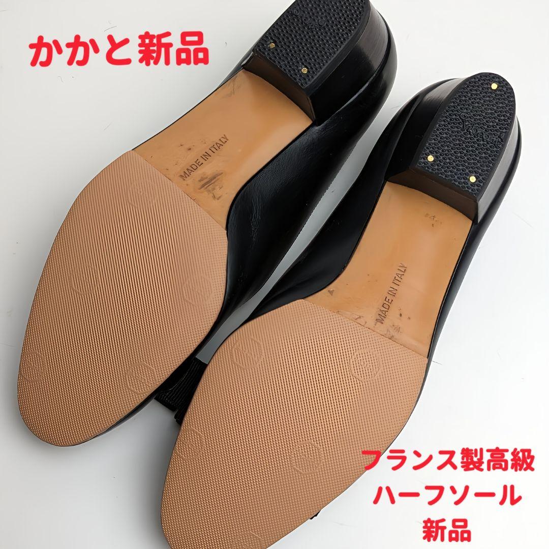 ピカピカ新品仕上⭐フェラガモFerragamo ヴァラパンプス 4 1/2C黒