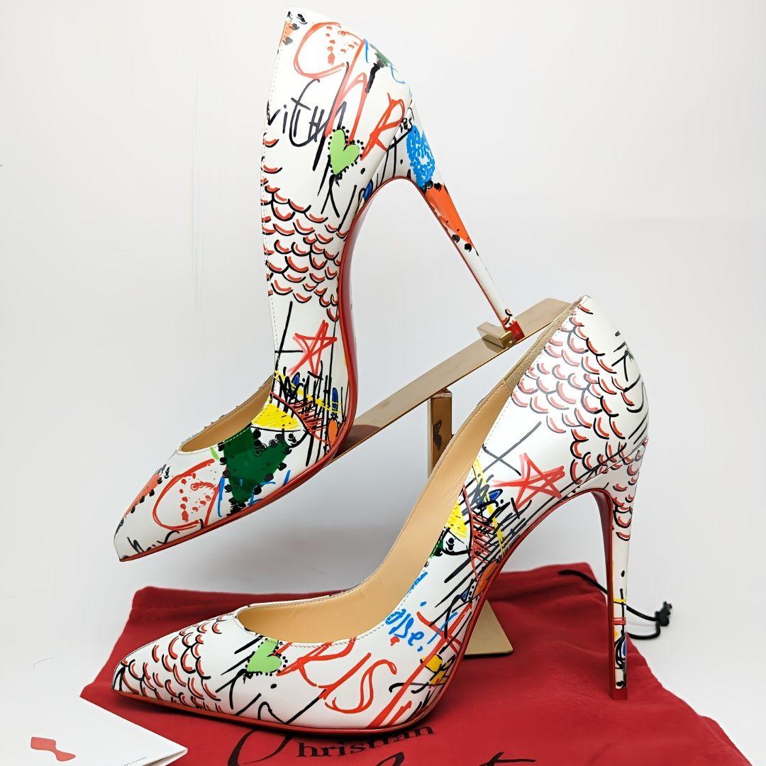 未使用美品♥クリスチャンルブタンChristianLouboutinパンプス37