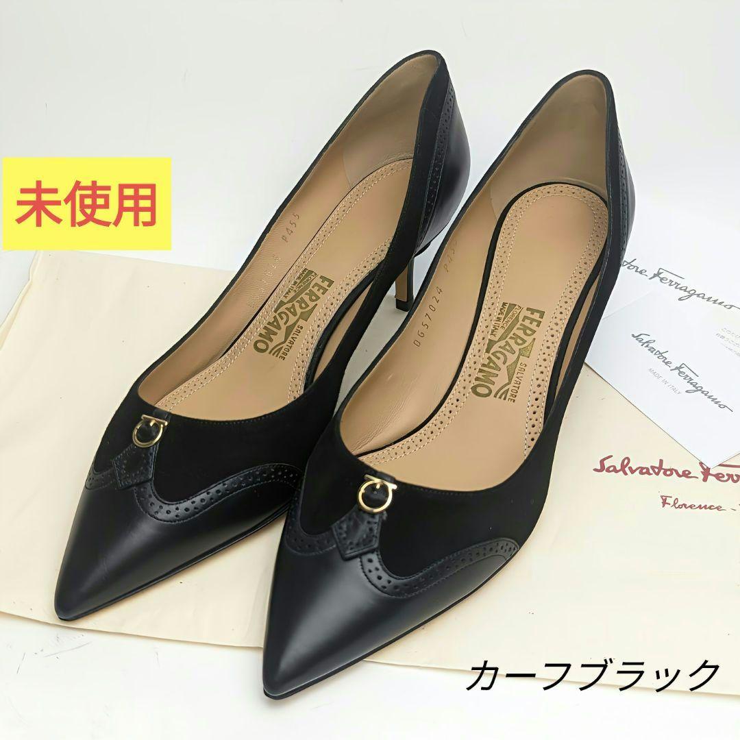 Salvatore Ferragamo パンプス 7.5D | angeloawards.com