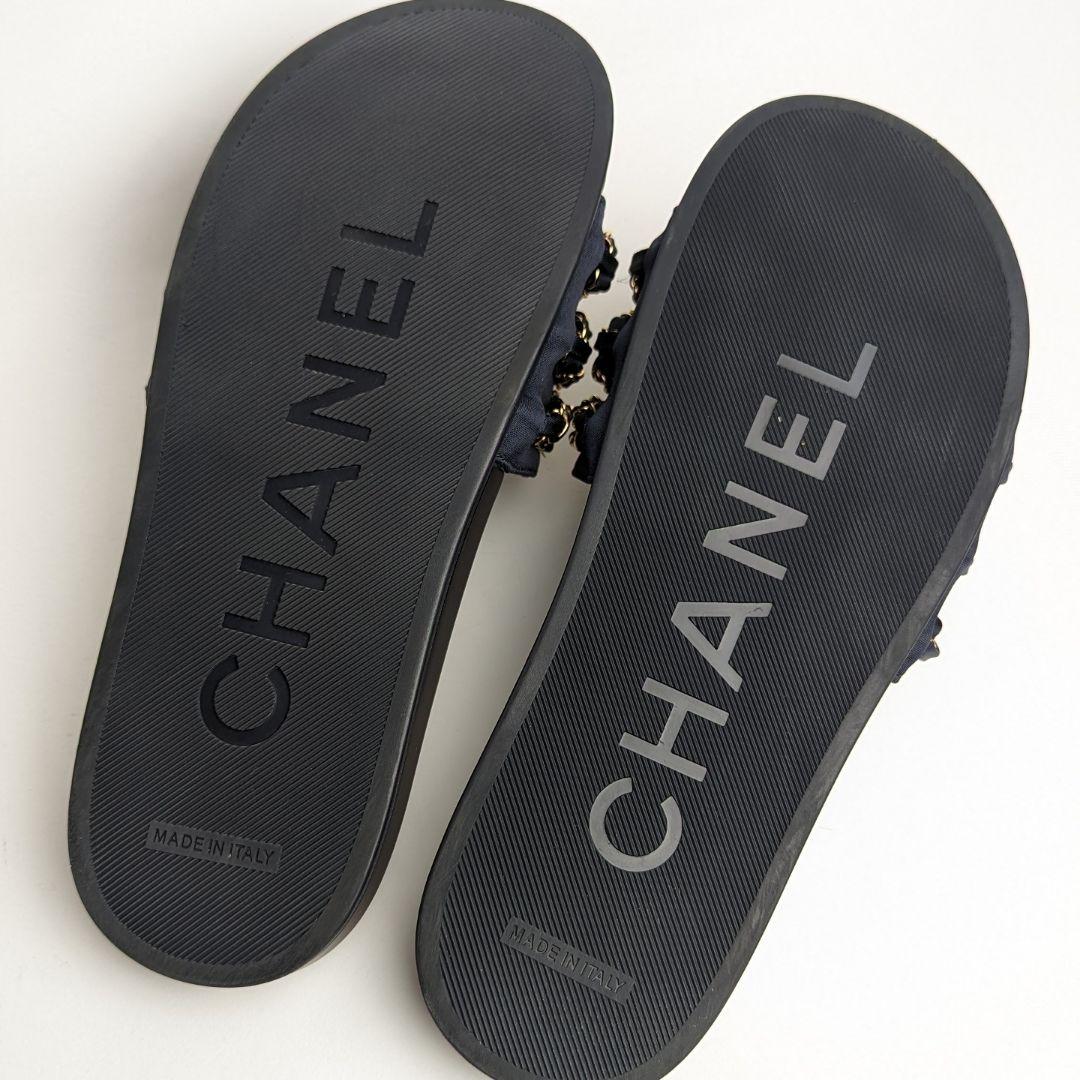 新品同様】CHANEL サンダル 正規店購入-